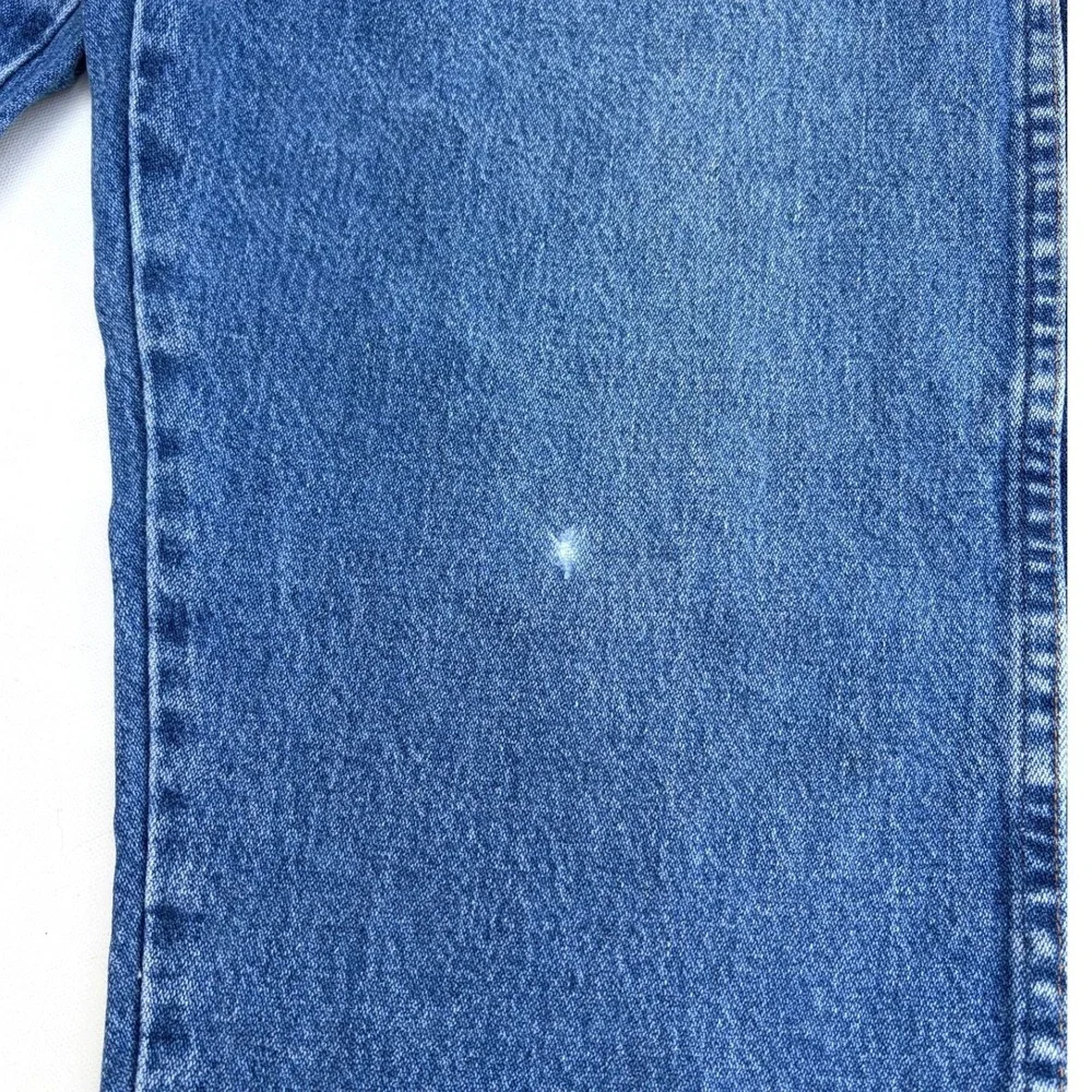 Wrangler 31MWZGK Relaxed Fit Jeans Mens 34x31 Blue‎ Denim Straight Leg Workwear